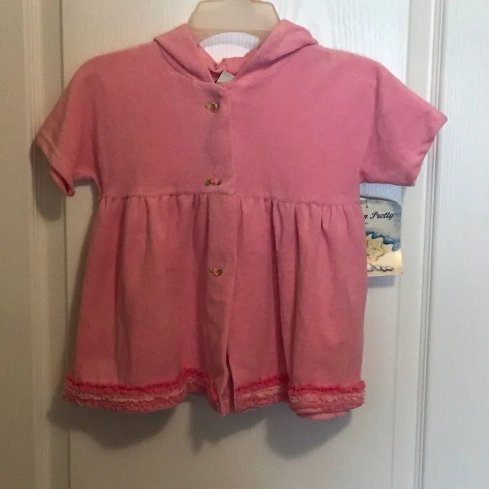Swim and Pretty Girls Size 3T Cover-Up Bathing Suit